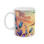 Artistic Mug - Colorful Hummingbird