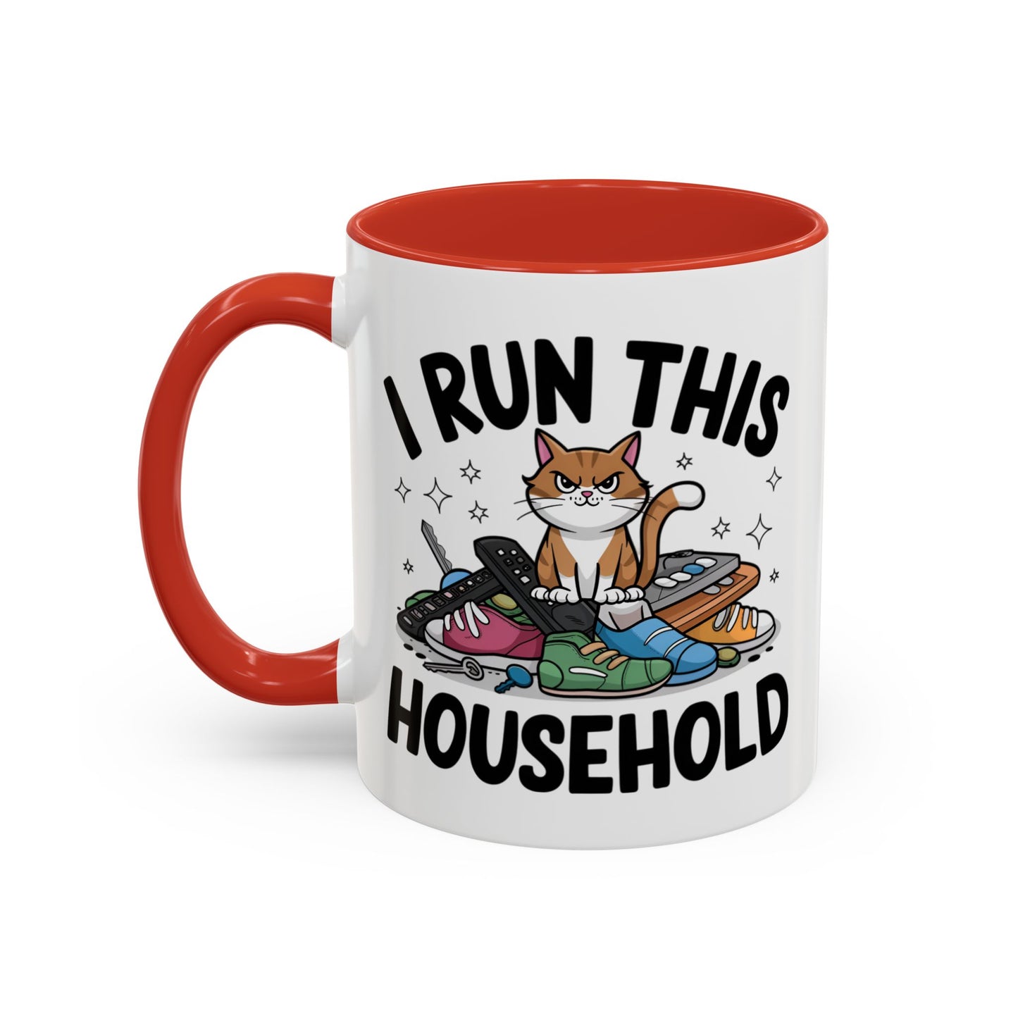 Animal Mug - I Run This Household