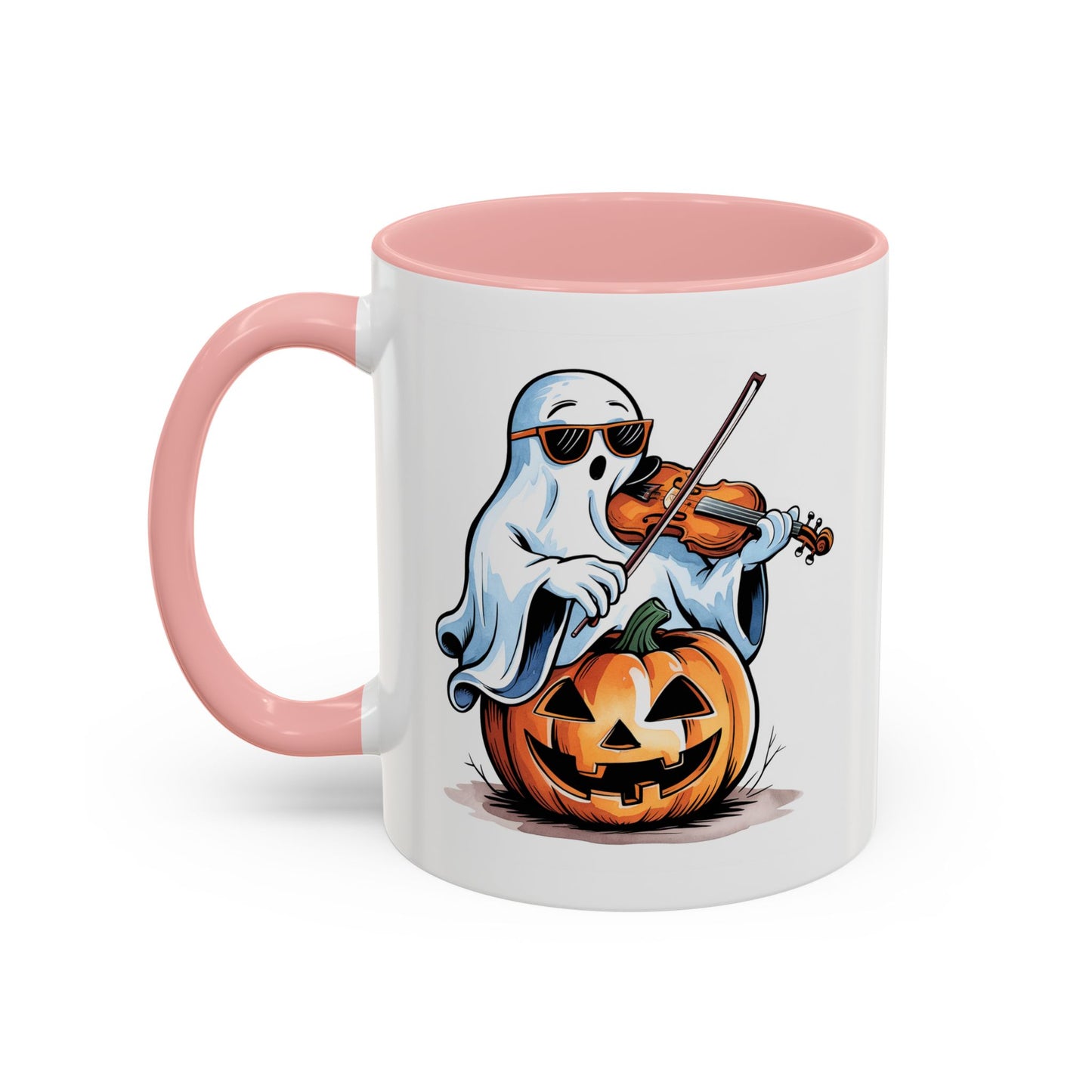 Halloween Mug - Violin Playing Ghost