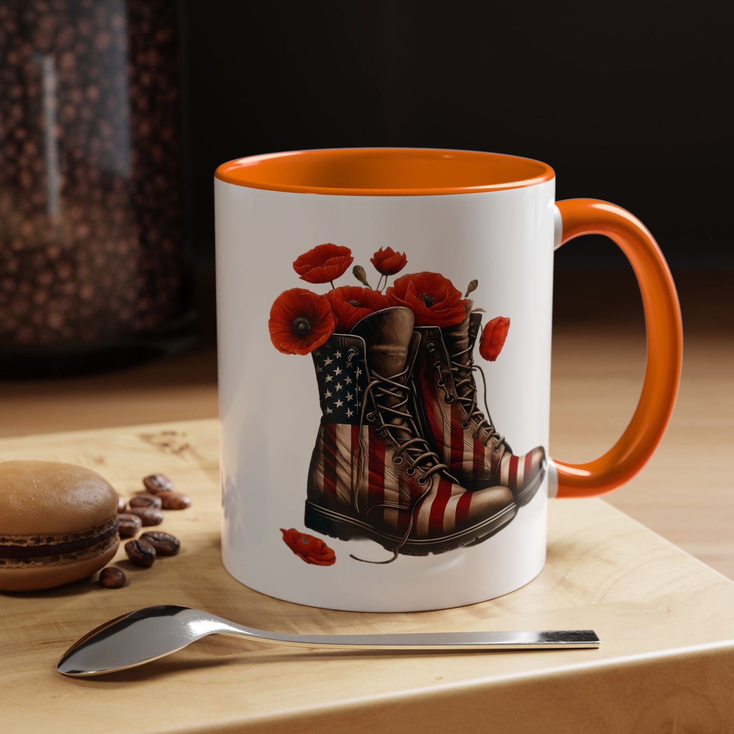 4th of July Mug - Fallen Soldier Boots
