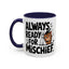 Animal Mug - Always Ready For Mischief