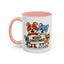Christmas Mug - Merry Christmas Black Text Mouse Dog Cat Bird