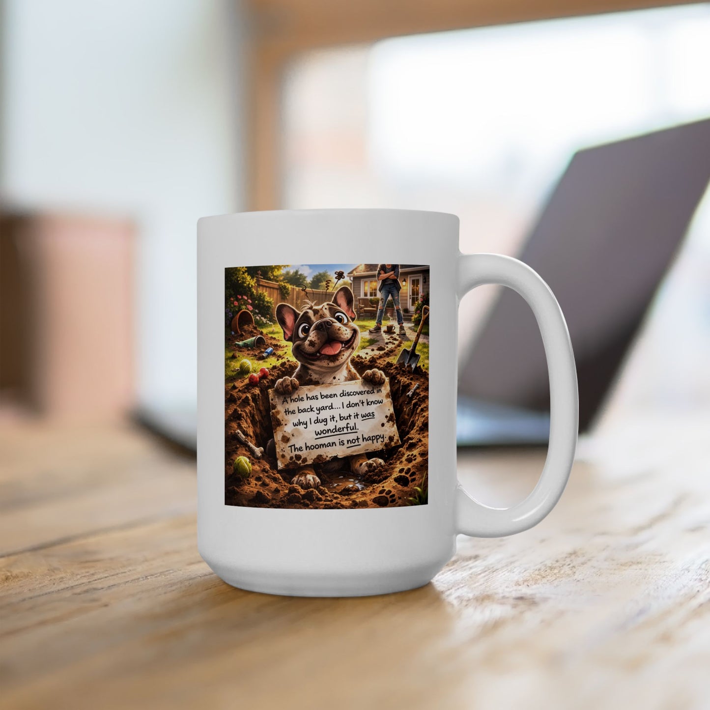 Animal Mug - A Hole Has Been Discovered