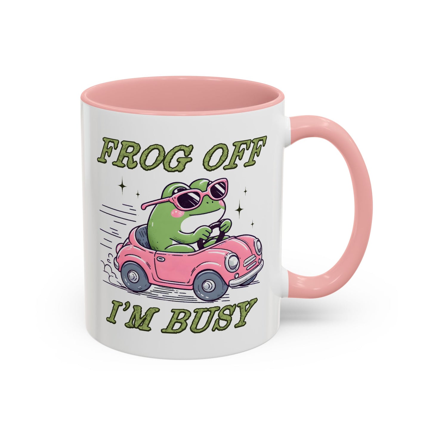 Humor Mug - Frog Off I'm Busy