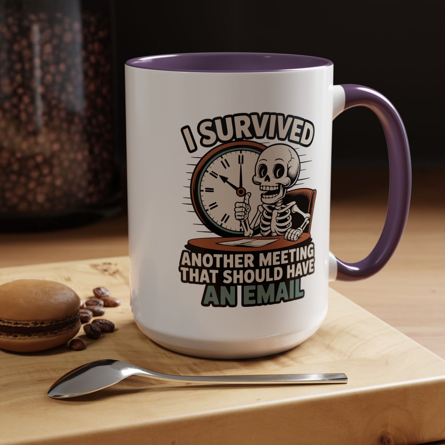 Office Mug - I Survived Another Meeting