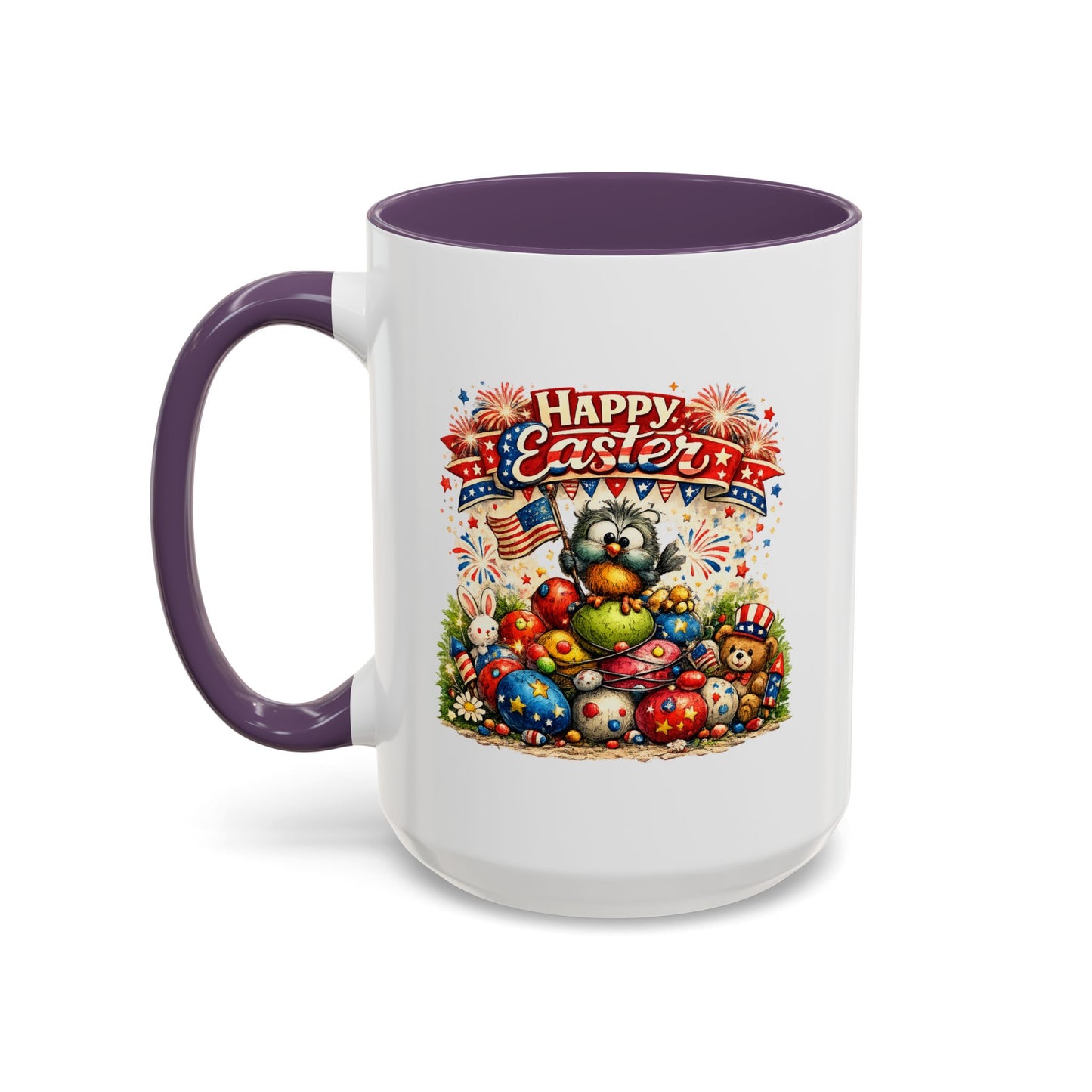 Easter Mug - Patriotic Happy Easter