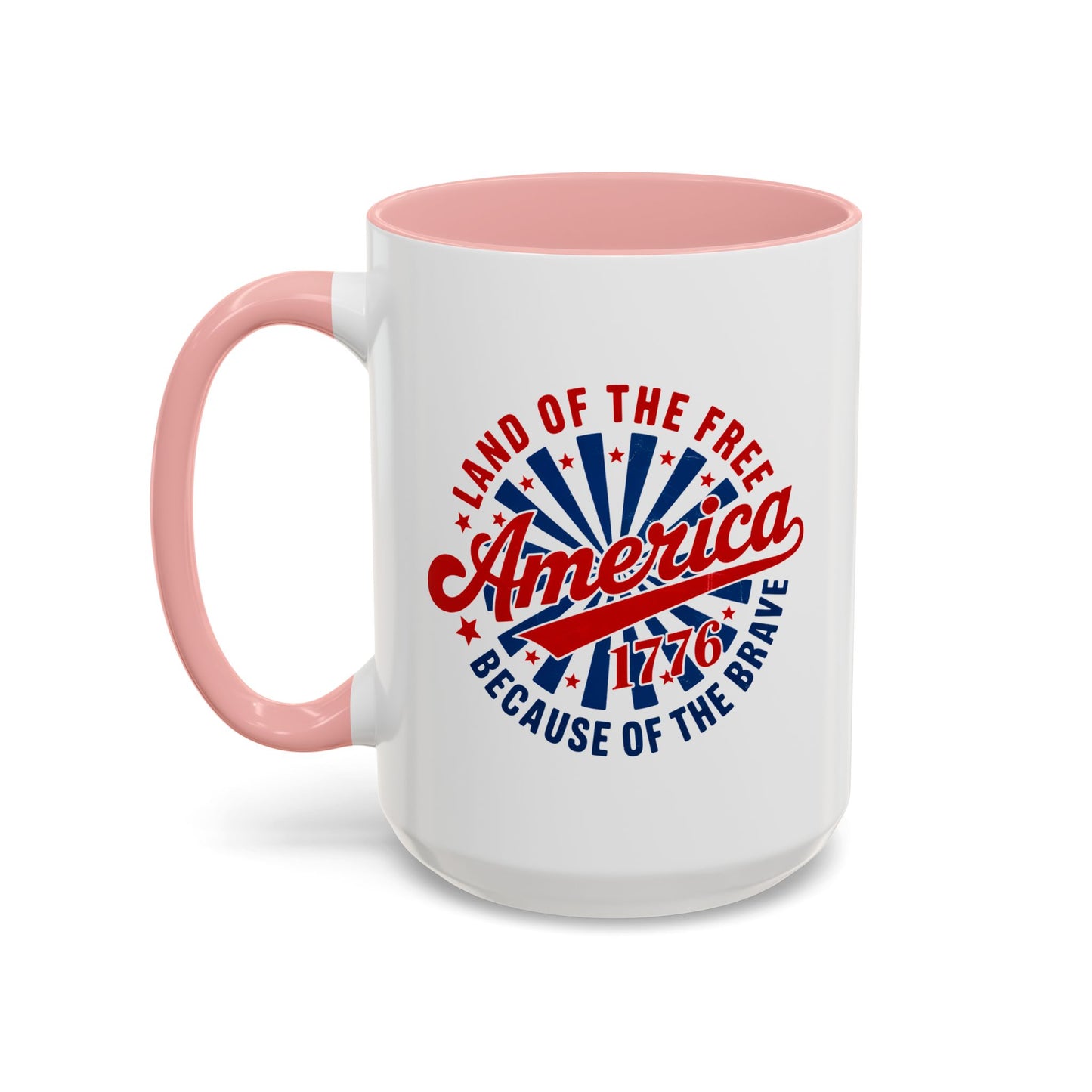 4th of July Mug - America 1776 Land of the Free