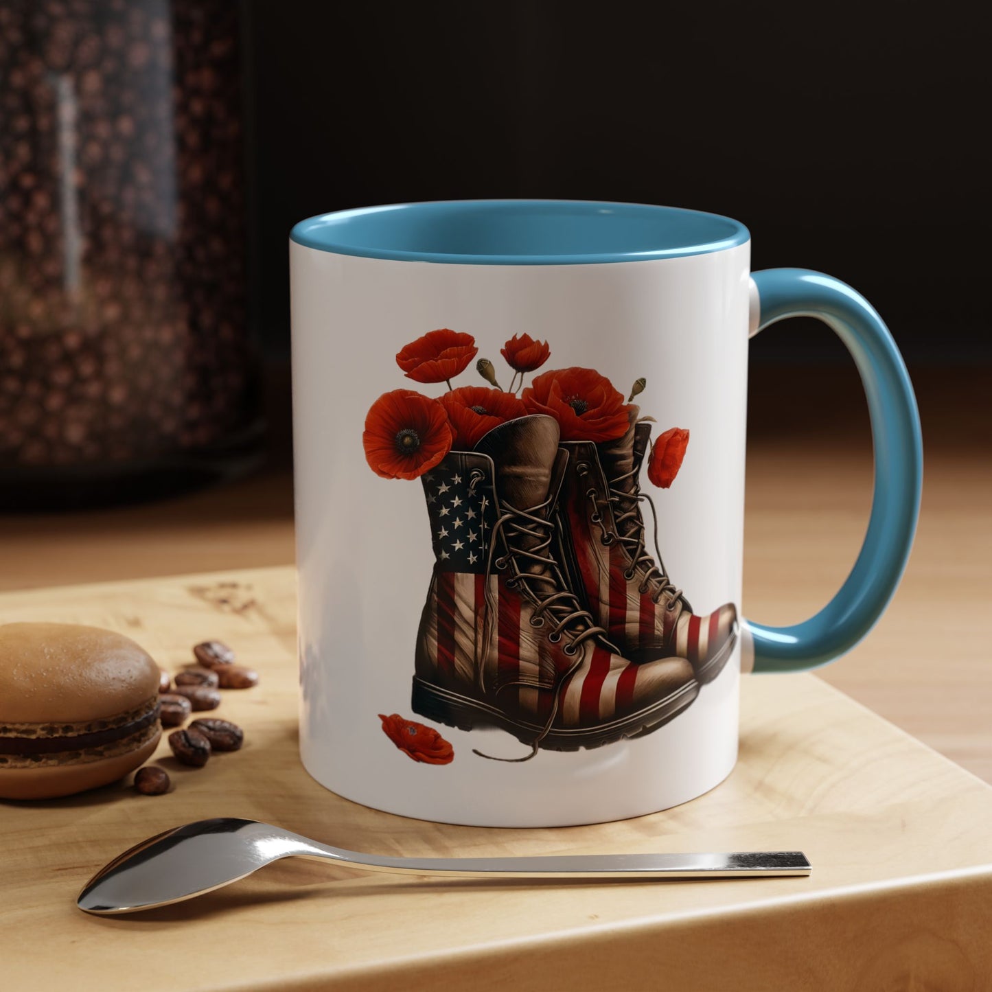 4th of July Mug - Fallen Soldier Boots
