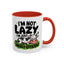 Humor Mug - I'm Not Lazy I'm Just Energy-Efficient