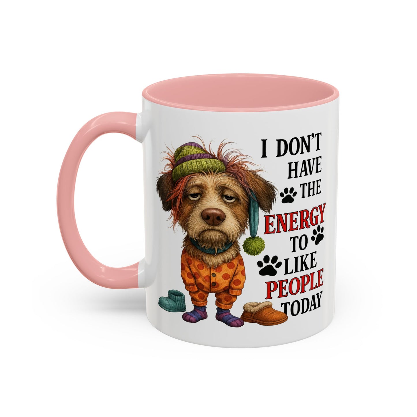 Animal Mug - I Don't Have The Energy