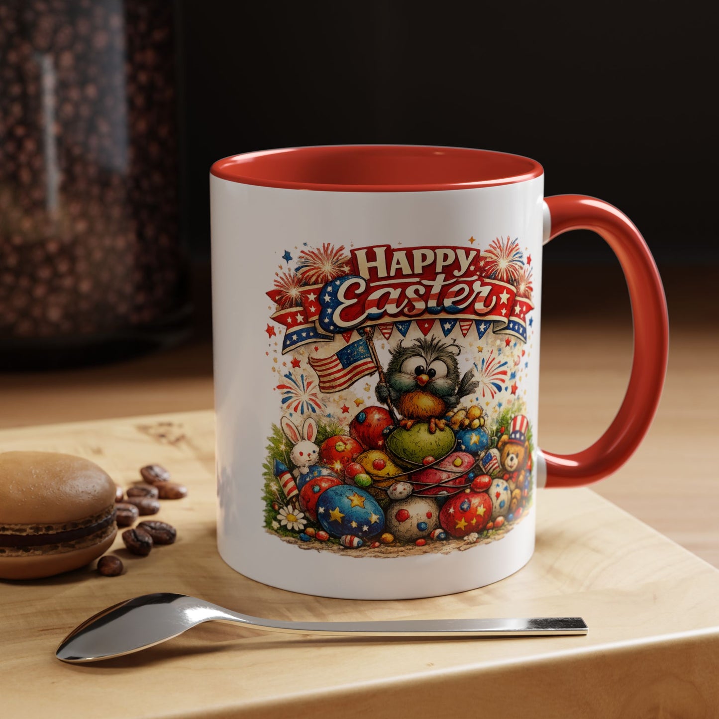 Easter Mug - Patriotic Happy Easter