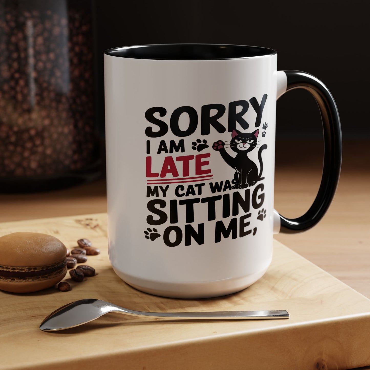 Animal Mug - Sorry I'm Late