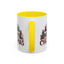 Christmas Mug - Merry Christmas Tartan Text Trees Presents