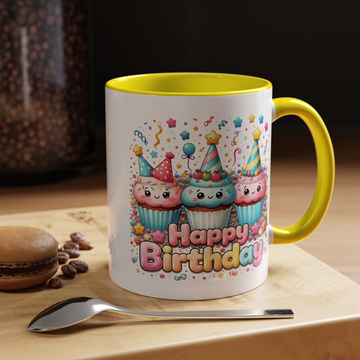 Birthday Mug - Cute Cupcakes