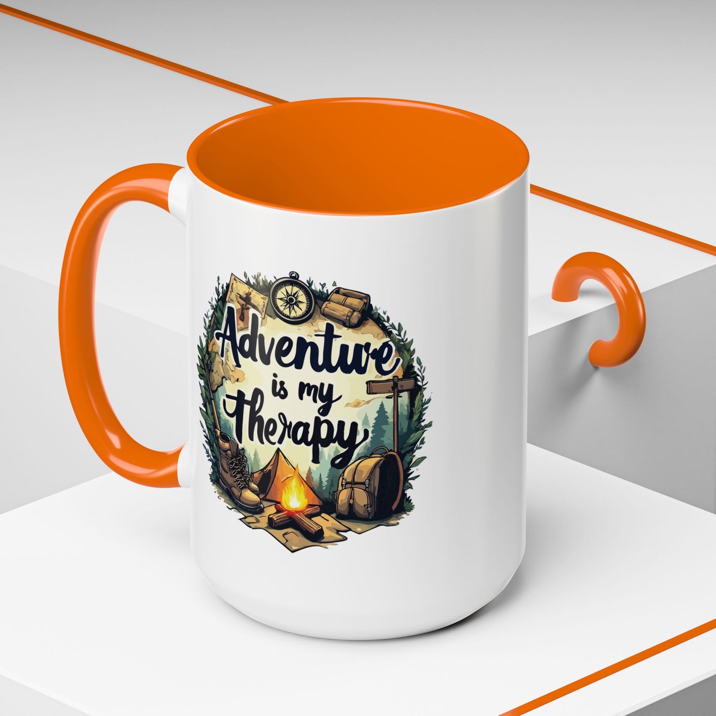 Adventure Mug - Adventure Is My Therapy