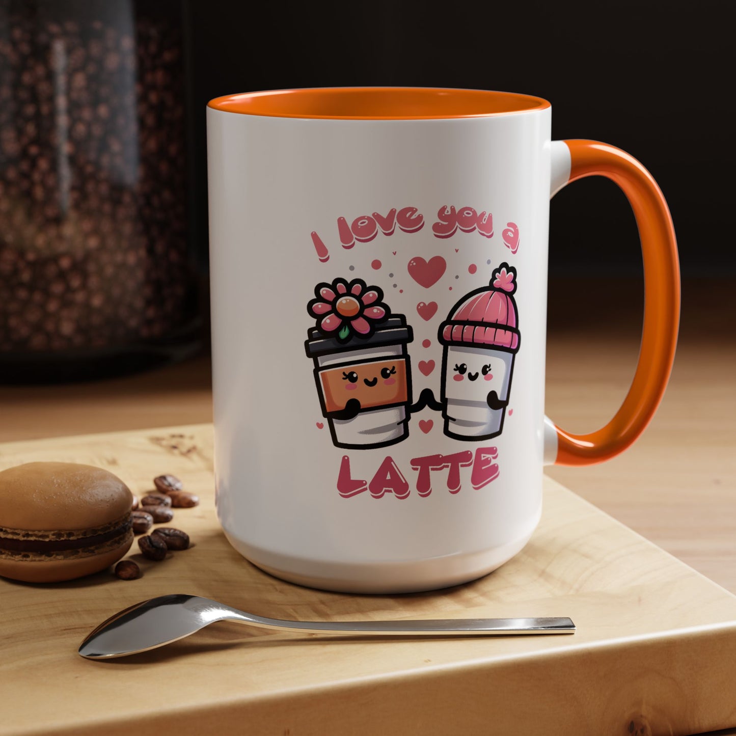 Anniversary Mug - I Love You a Latte Cute