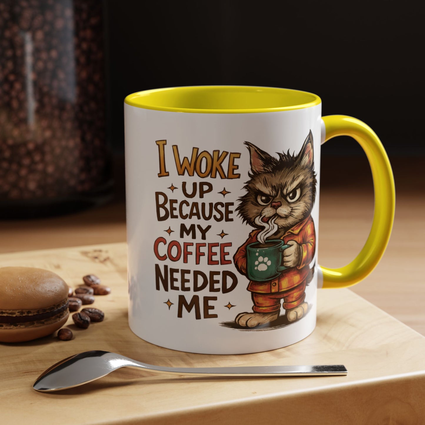 Animal Mug - I Woke Up Because