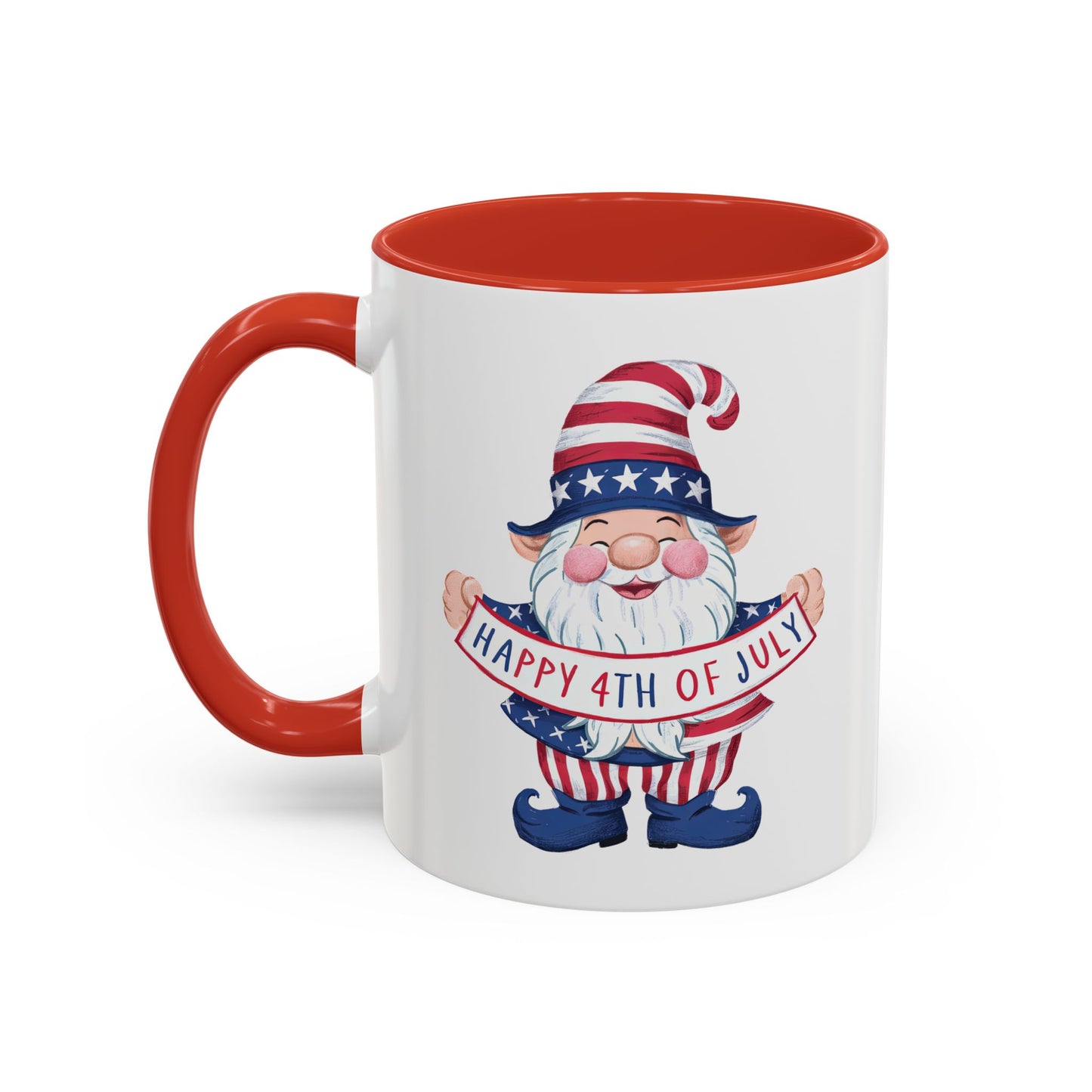 4th of July Mug - American Gnome 13