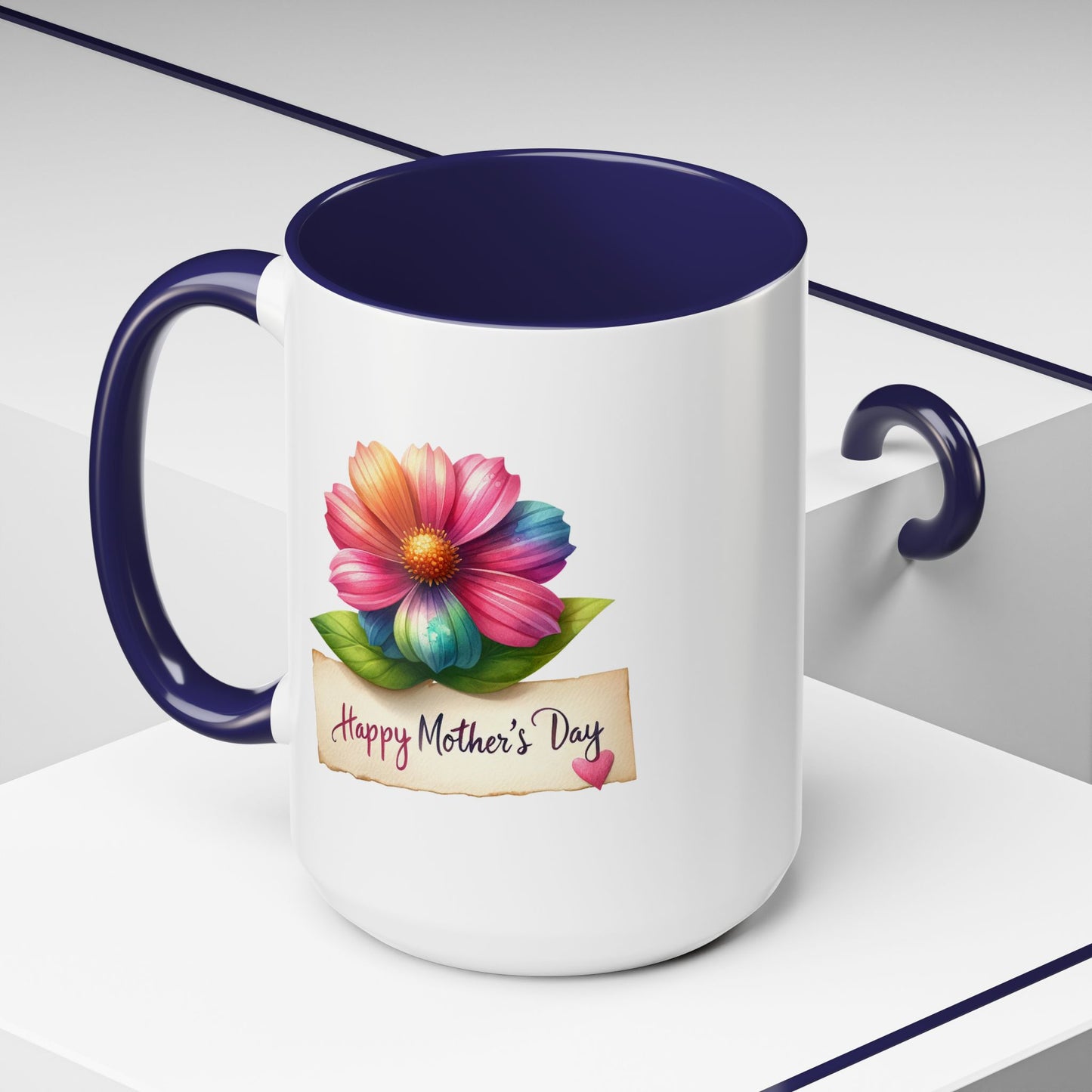 Mother's Day Mug - Happy Mother's Day Flower