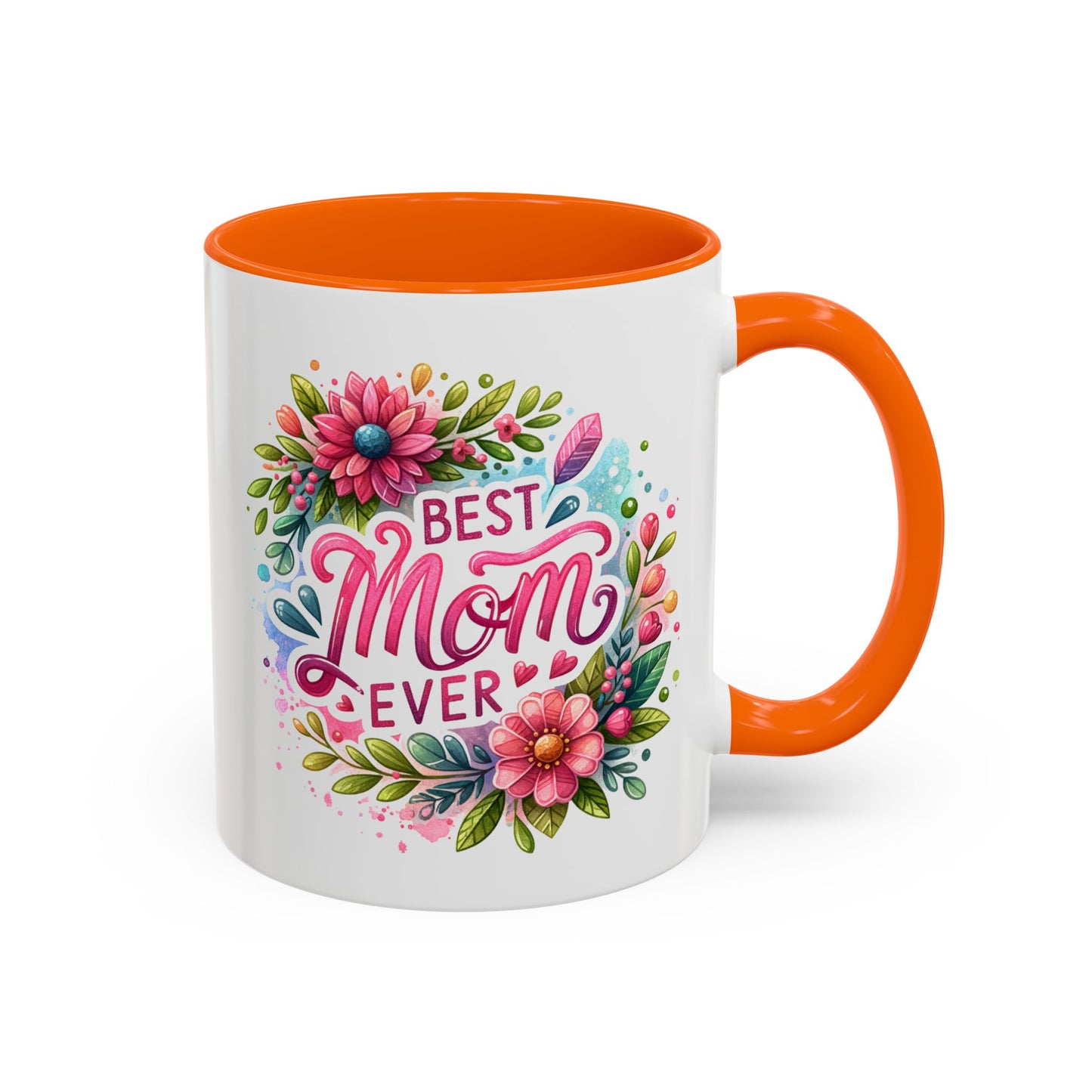 Mother's Day Mug - Best Mom Ever Floral