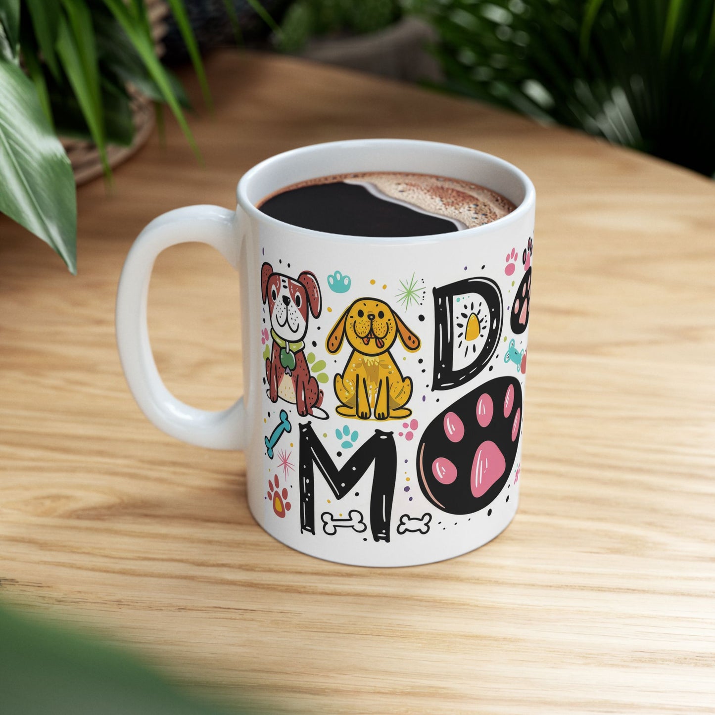 Animal Mug - Dog Mom Wrap 1