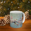 Artistic Mug - Felted Bird 2