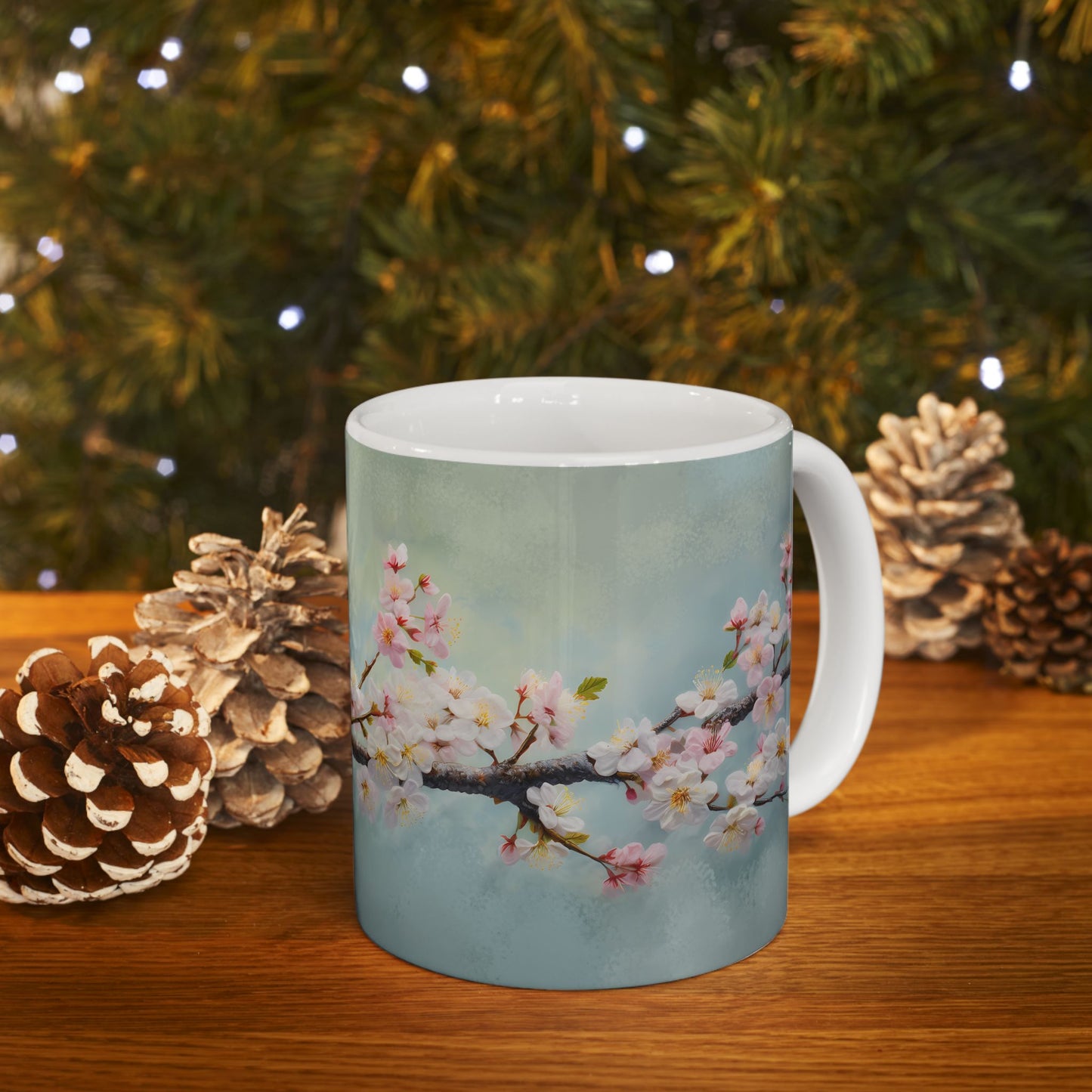 Artistic Mug - Felted Bird 2