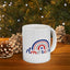 4th of July Mug - America Patriotic Rainbow