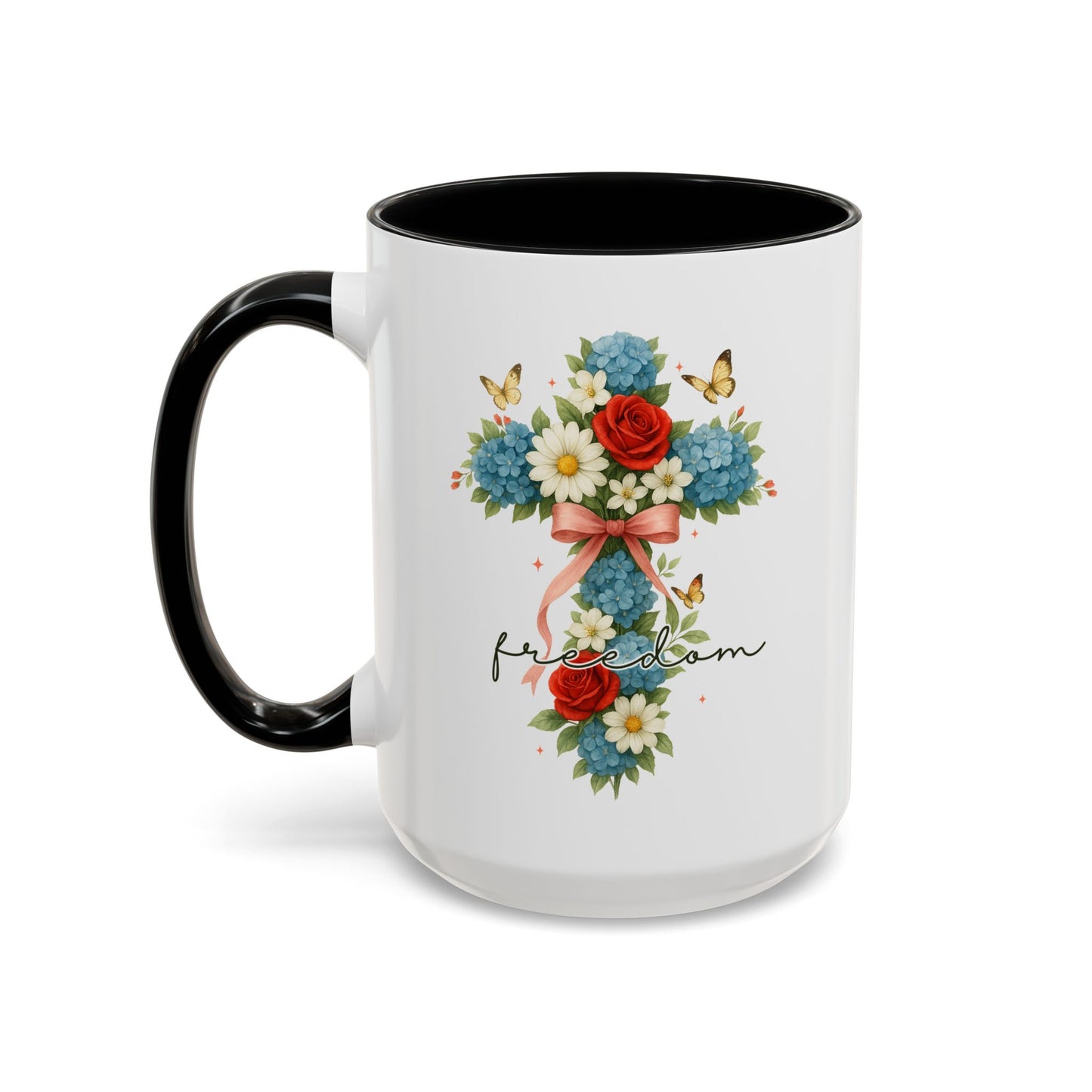 4th of July Mug - Freedom Cross