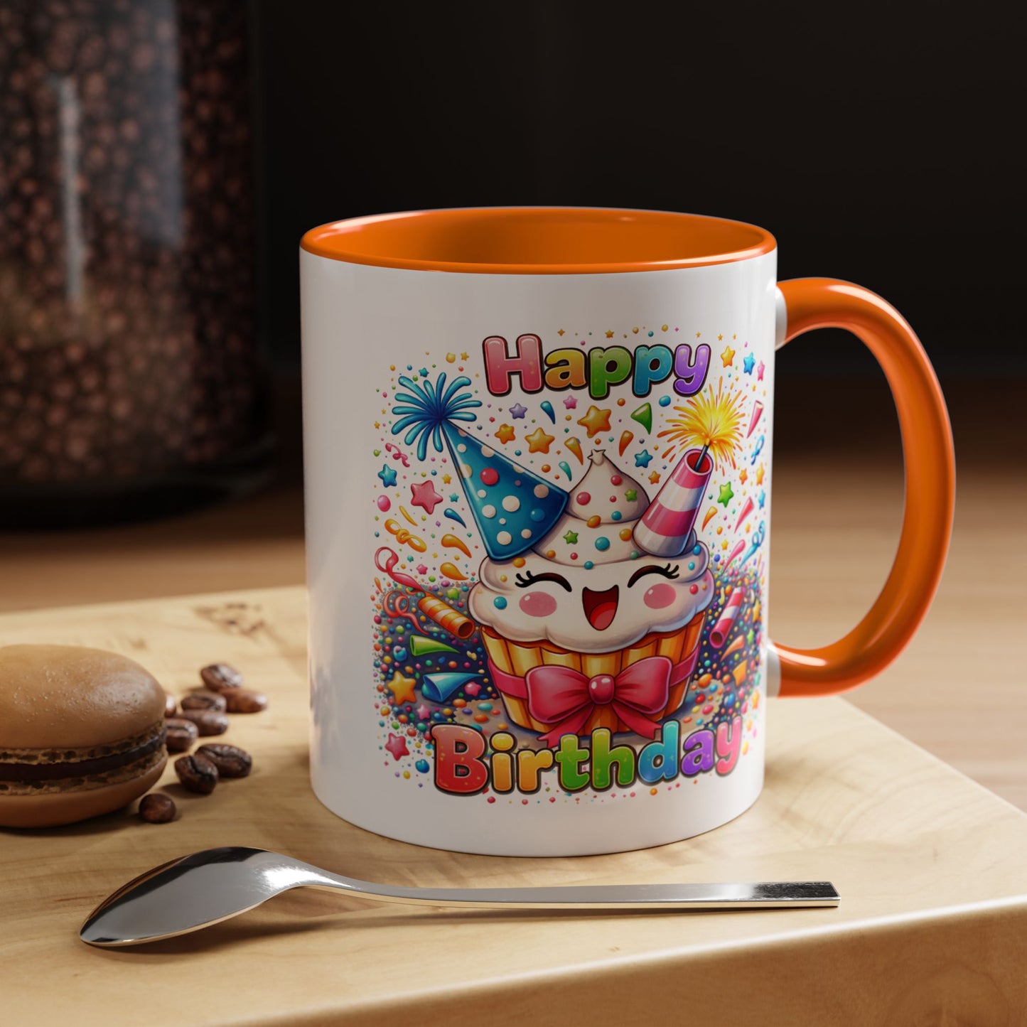 Birthday Mug - Happy Cupcake