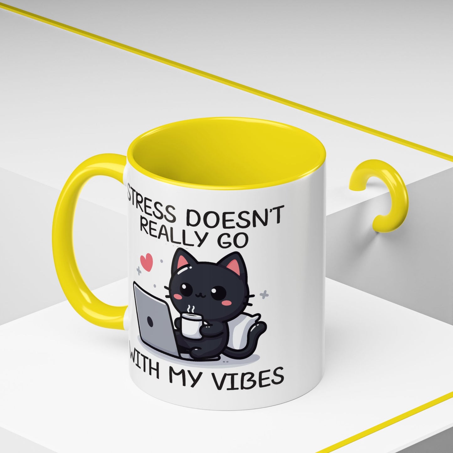 Animal Mug - Stress Doesn't Really Go