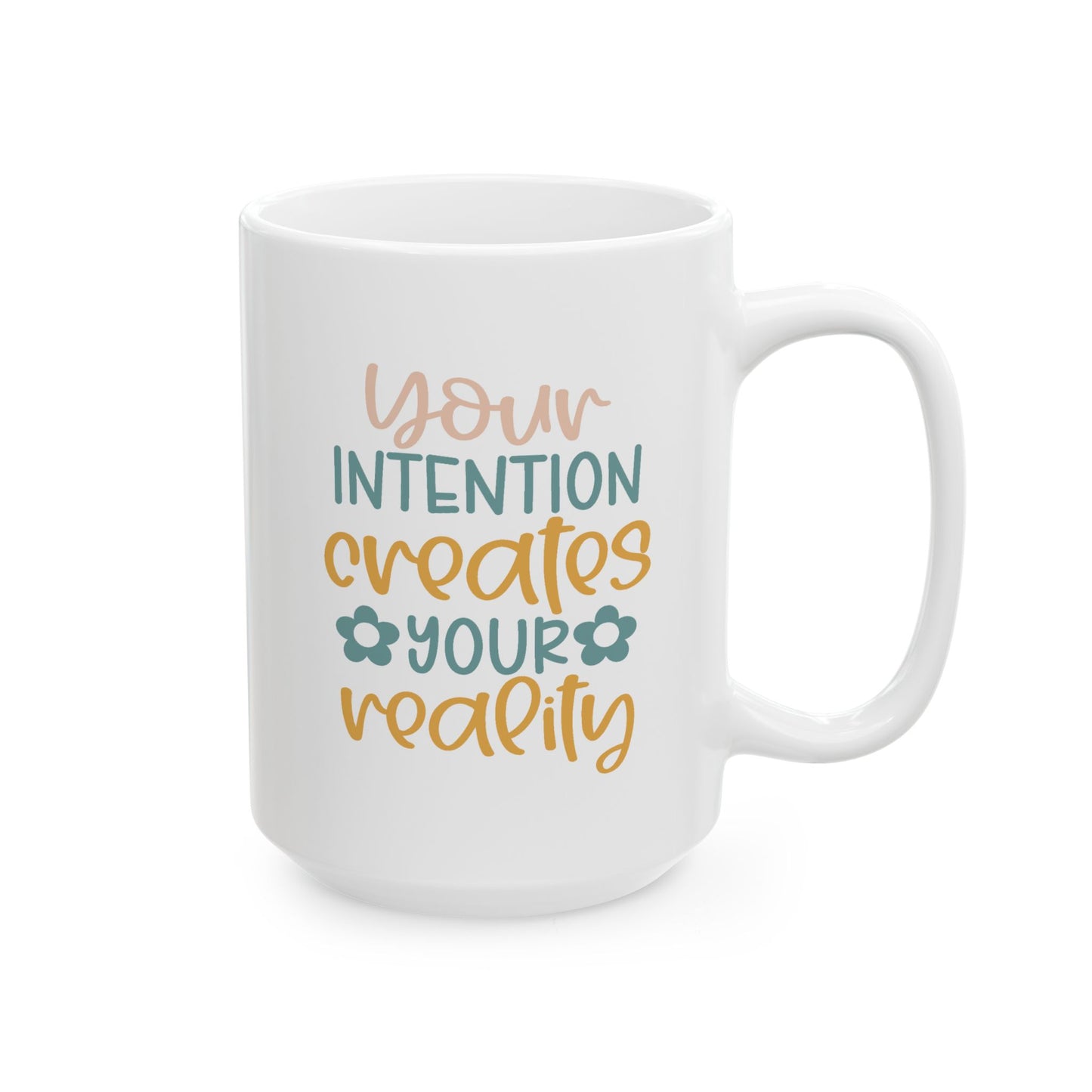 Motivation Mug - Your Intention Creates Your Reality