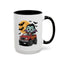 Halloween Mug - Driving Vampire