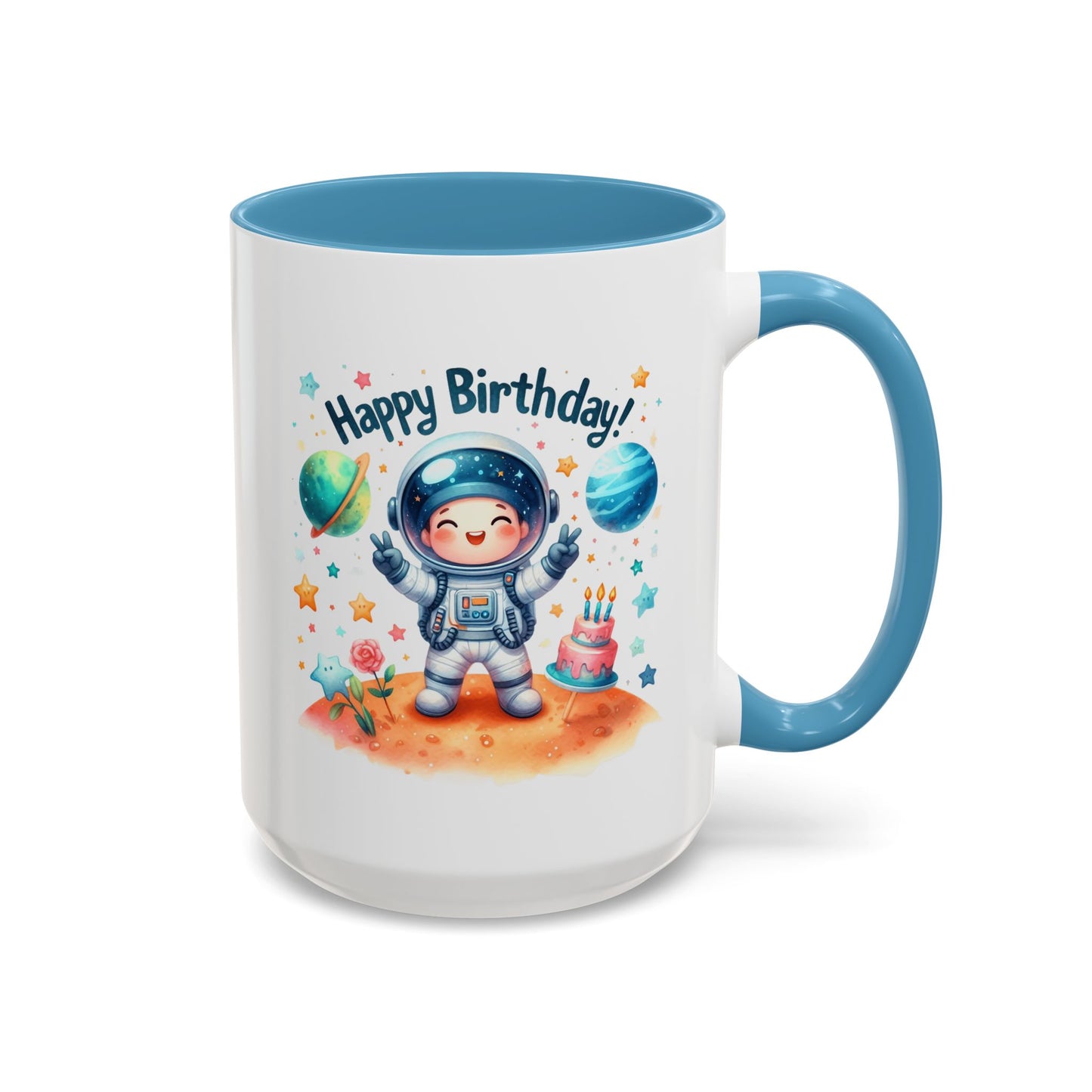 Birthday Mug - Happy Birthday Astronaut