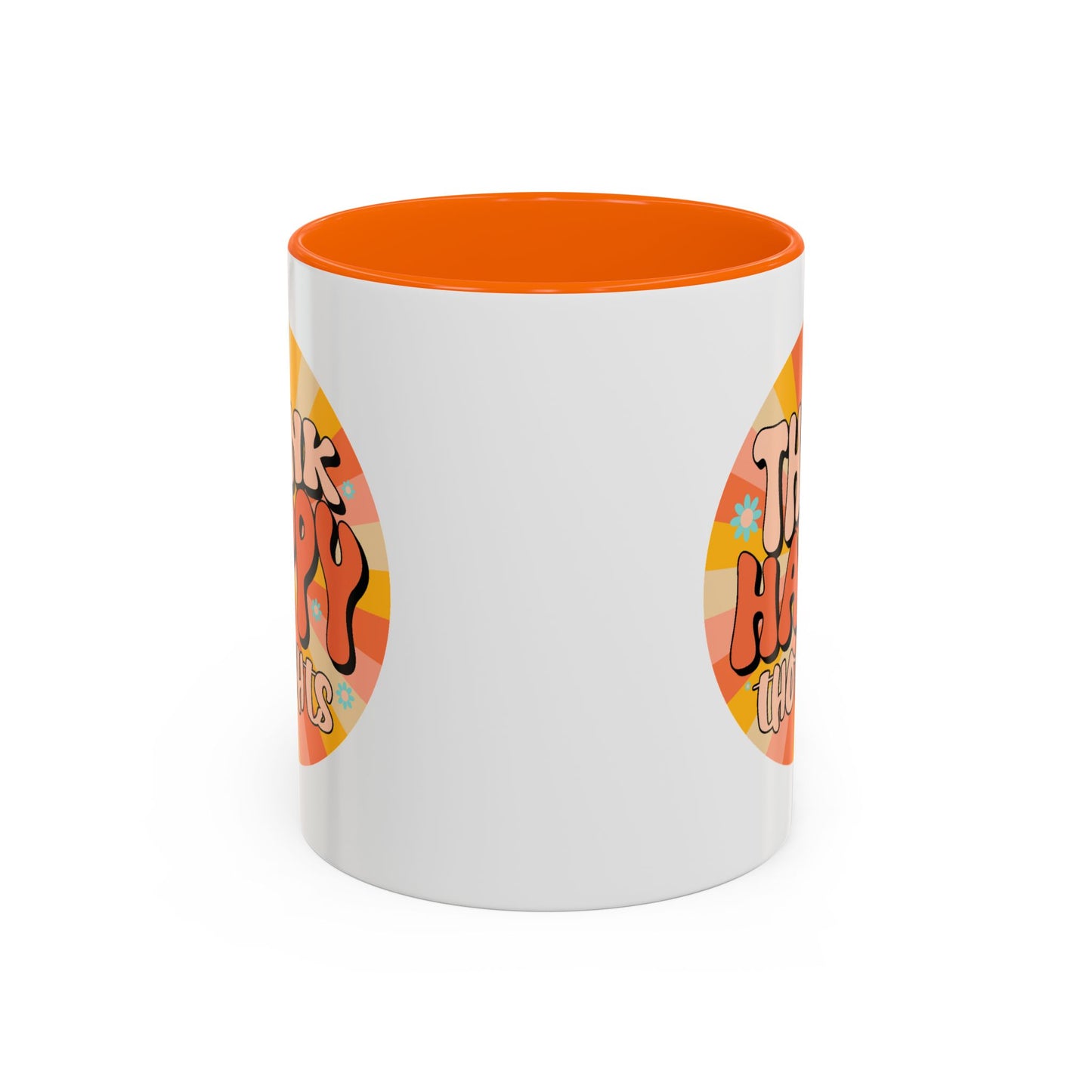 Wellness Mug - Think Happy Thoughts Hippie