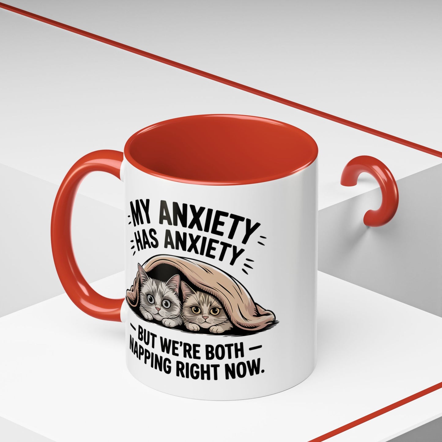 Animal Mug - My Anxiety Has Anxiety