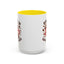 Humor Mug - Running On Caffeine and Chaos