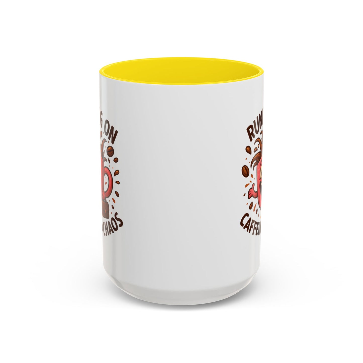 Humor Mug - Running On Caffeine and Chaos