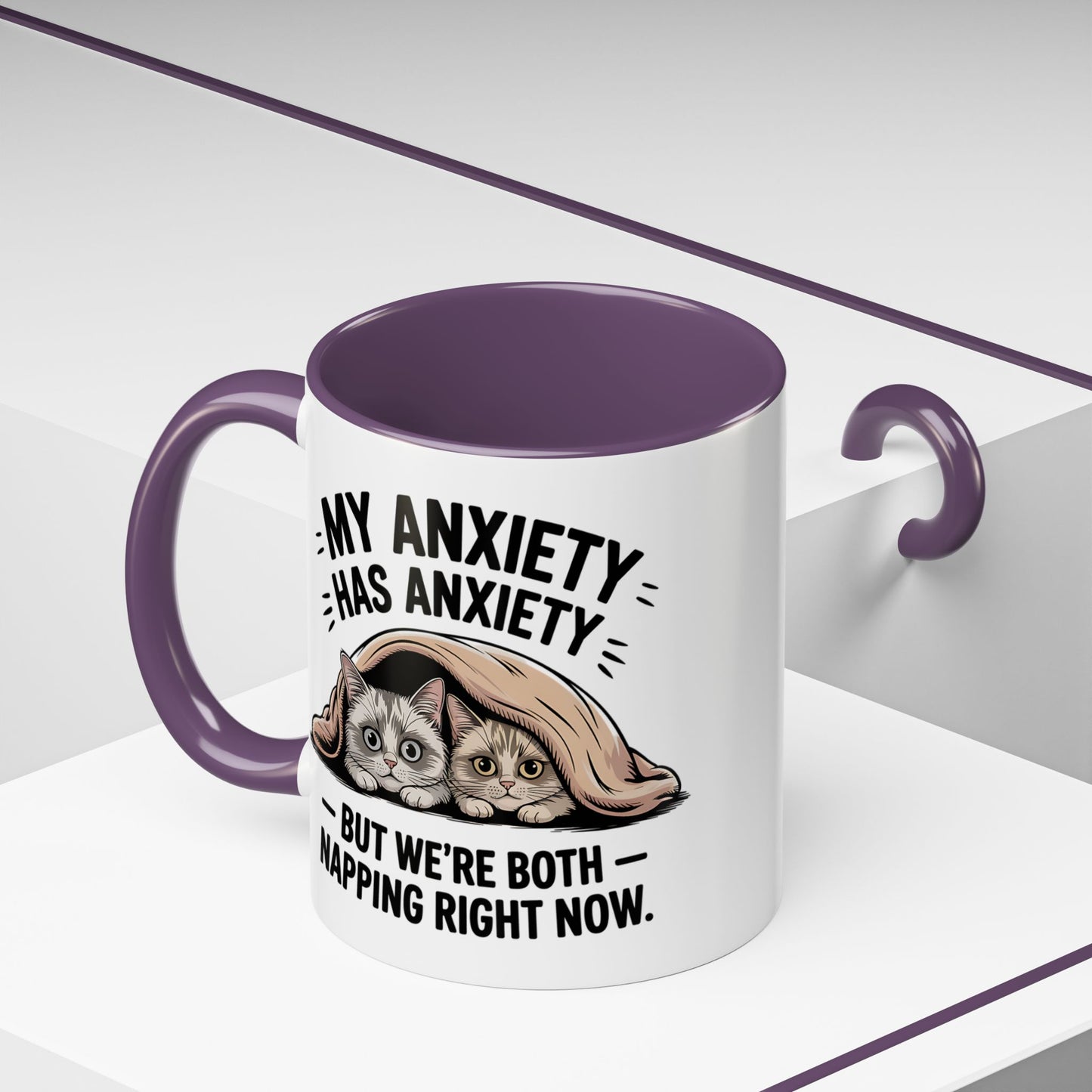 Animal Mug - My Anxiety Has Anxiety