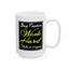 Motivation Mug - Stay Positive Work Hard Make It Happen Frame