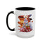 Christmas Mug - Snowman Tree Presents Fireplace