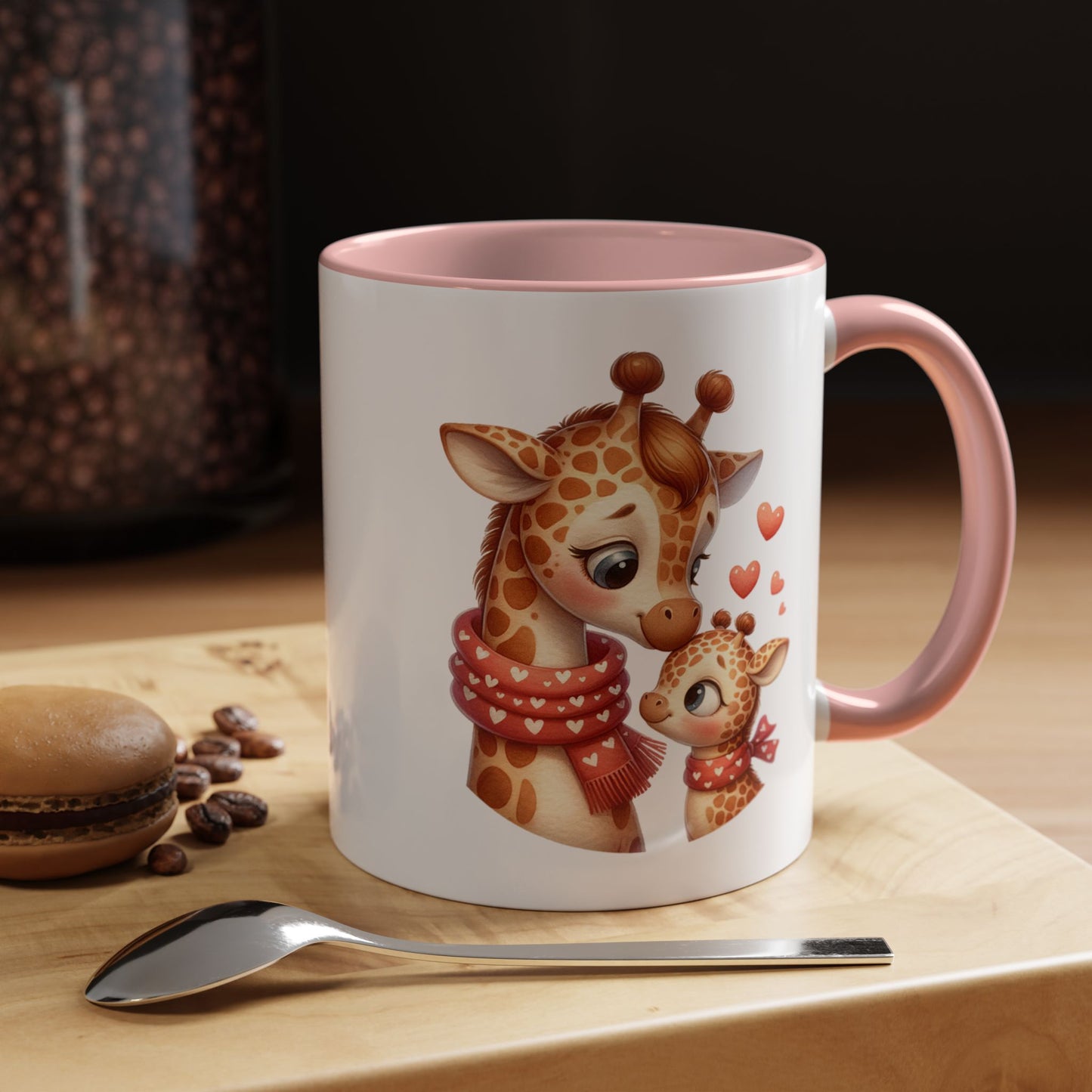 Mother's Day Mug - Cute Giraffes