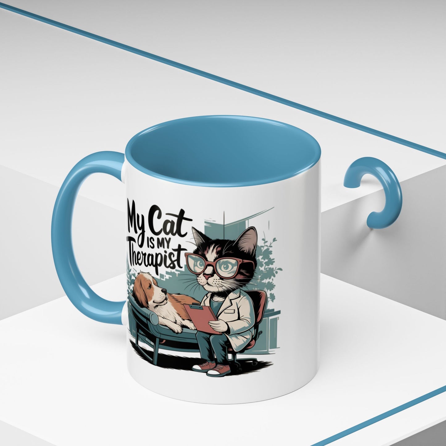 Animal Mug - My Cat Is My Therapist