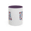 4th of July Mug - USA EST 1776 Floral