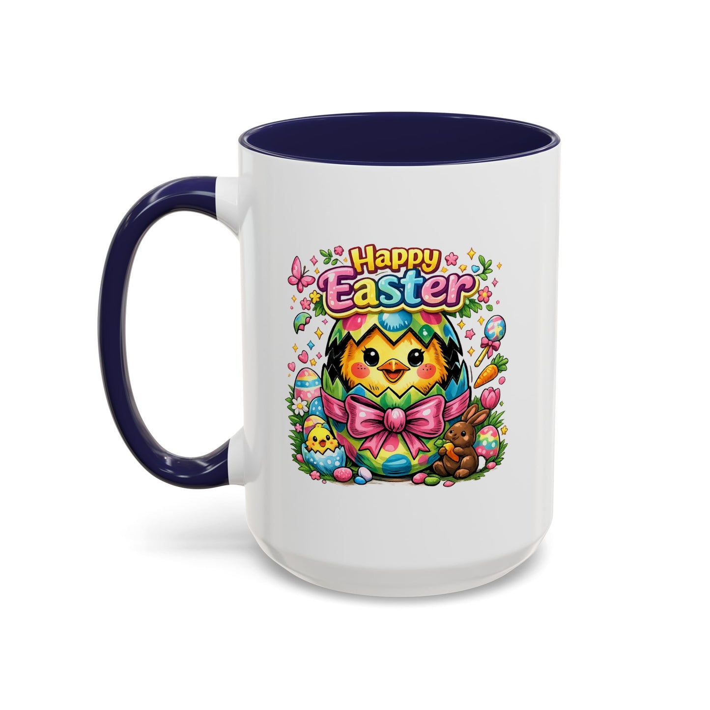 Easter Mug - Happy Easter Chics & Bunny