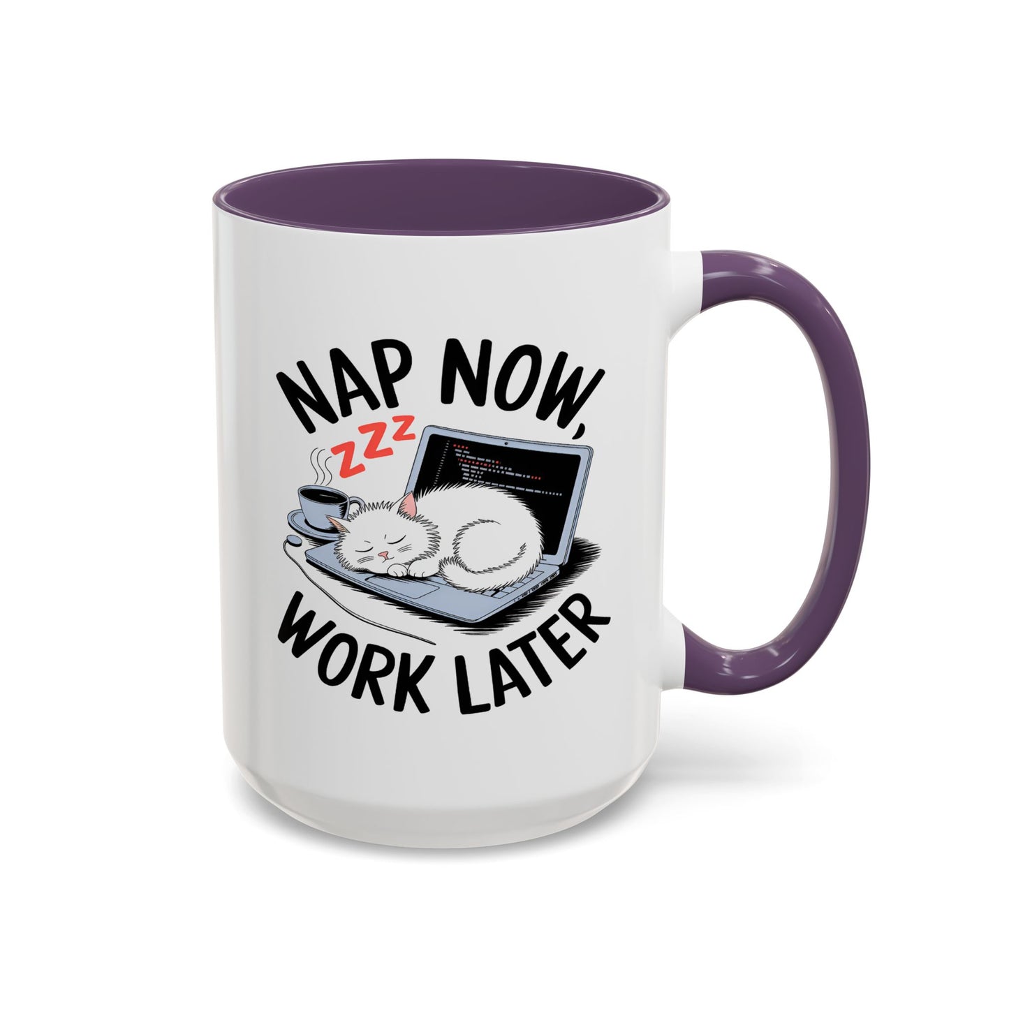 Animal Mug - Nap Now Work Later