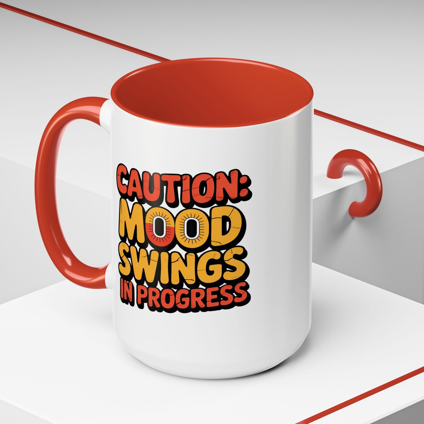 Humor Mug - Caution Mood Swings in Progress