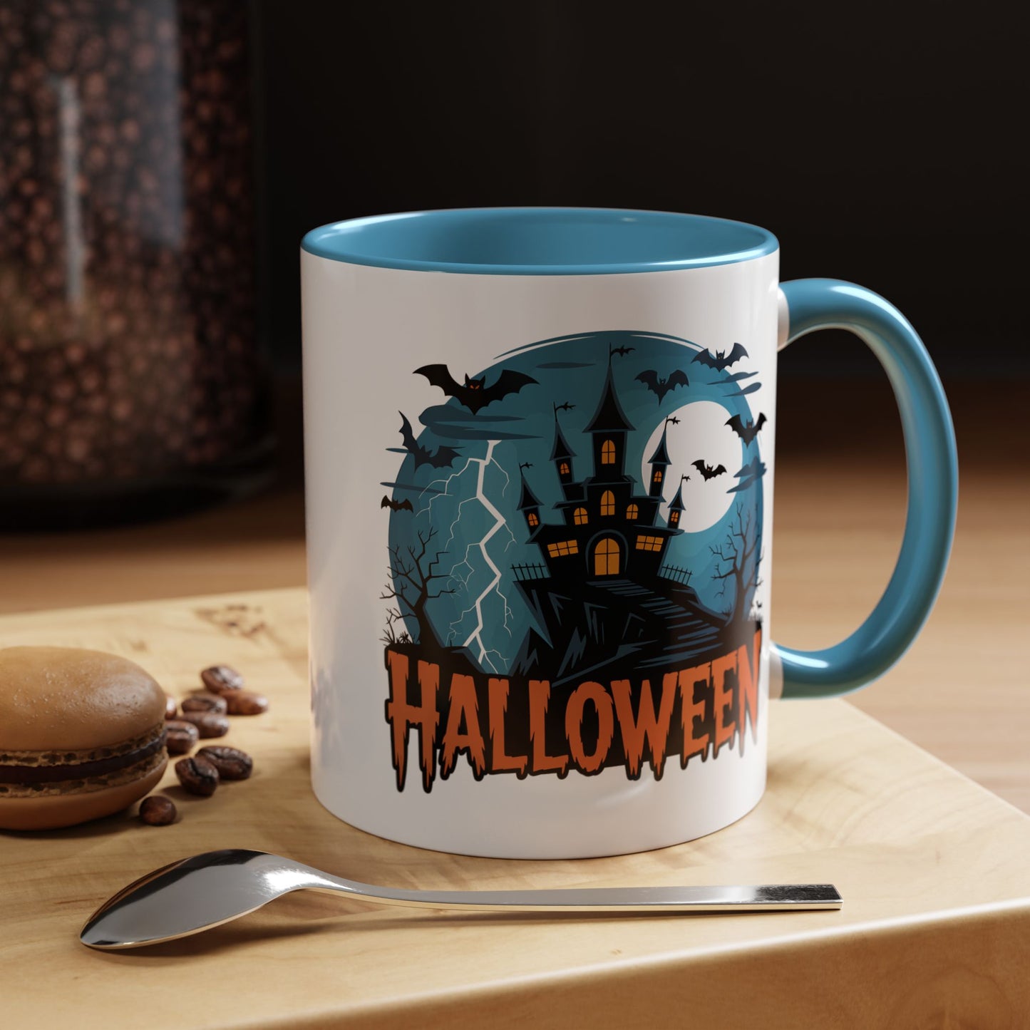 Halloween Mug - Halloween Haunted House