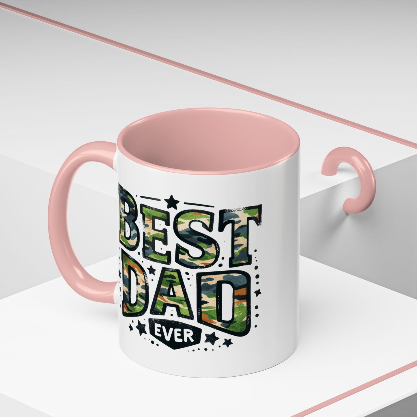 Father's Day Mug - Best Dad Ever Cammo