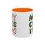 Christmas Mug - Merry Christmas Green Red & Gold Patterned Text